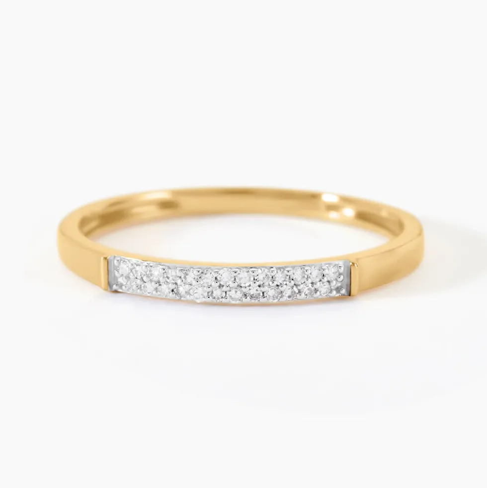 Alliance Amani Or Jaune Diamant