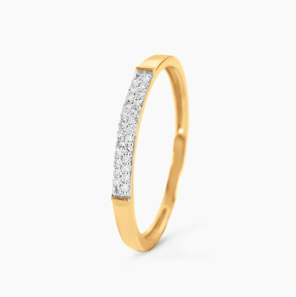 Alliance Amani Or Jaune Diamant
