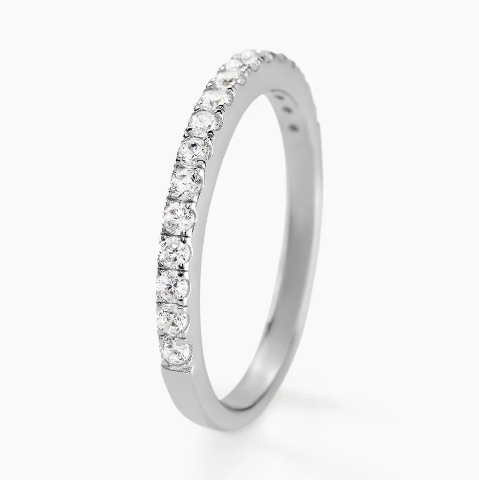 Alliance Florence Argent Blanc Oxyde De Zirconium