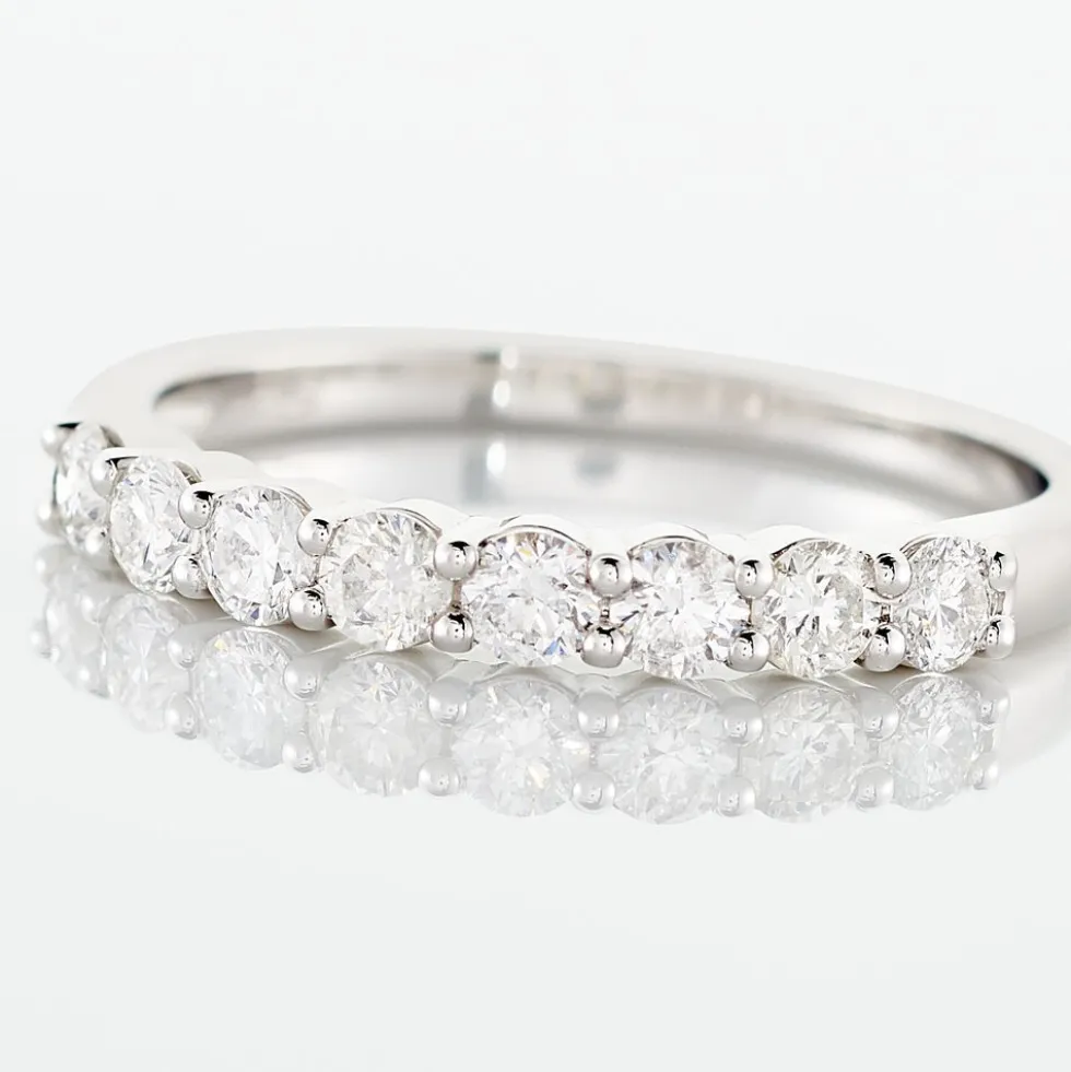 Alliance Hera Or Blanc Diamant
