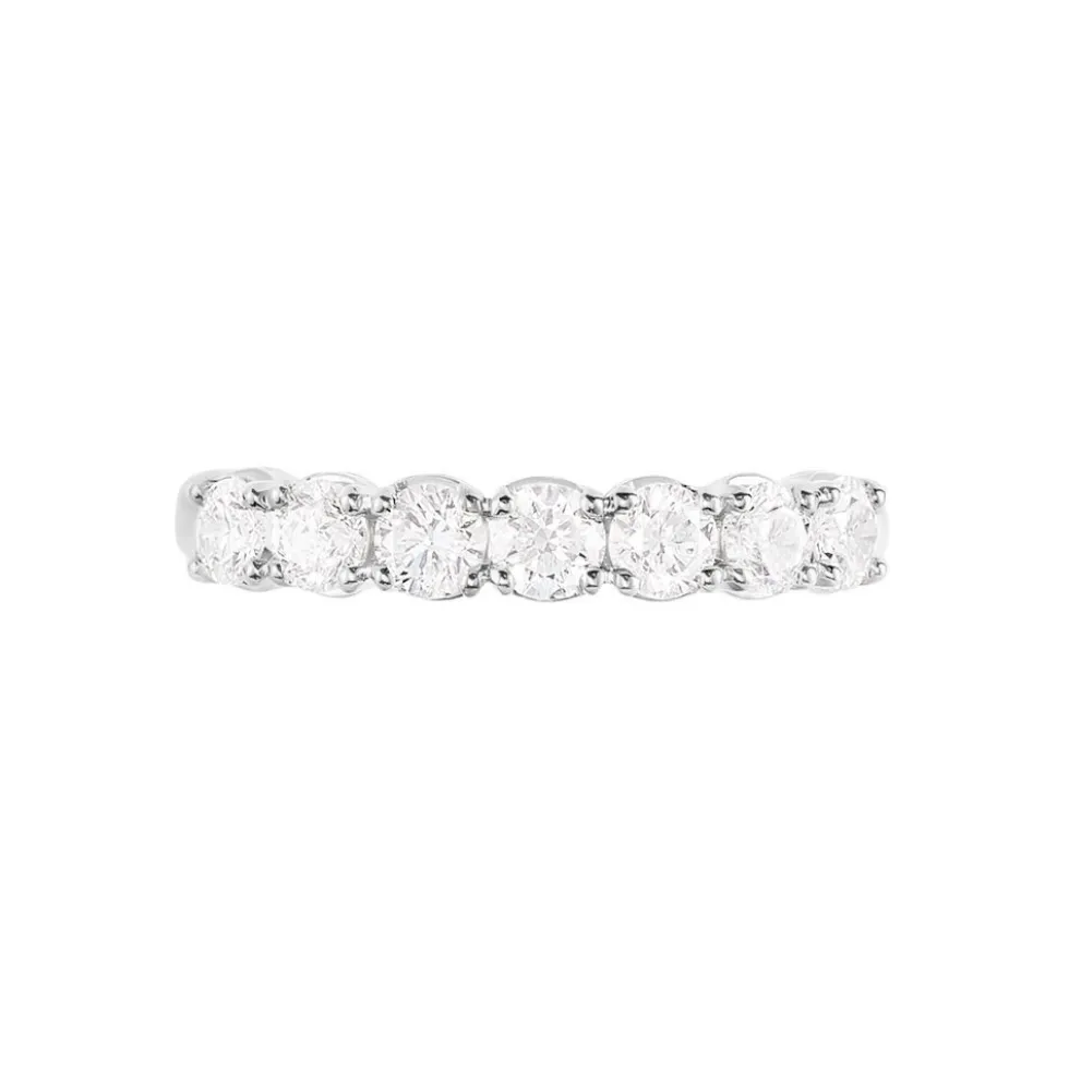 Alliance Hera Or Blanc Diamant