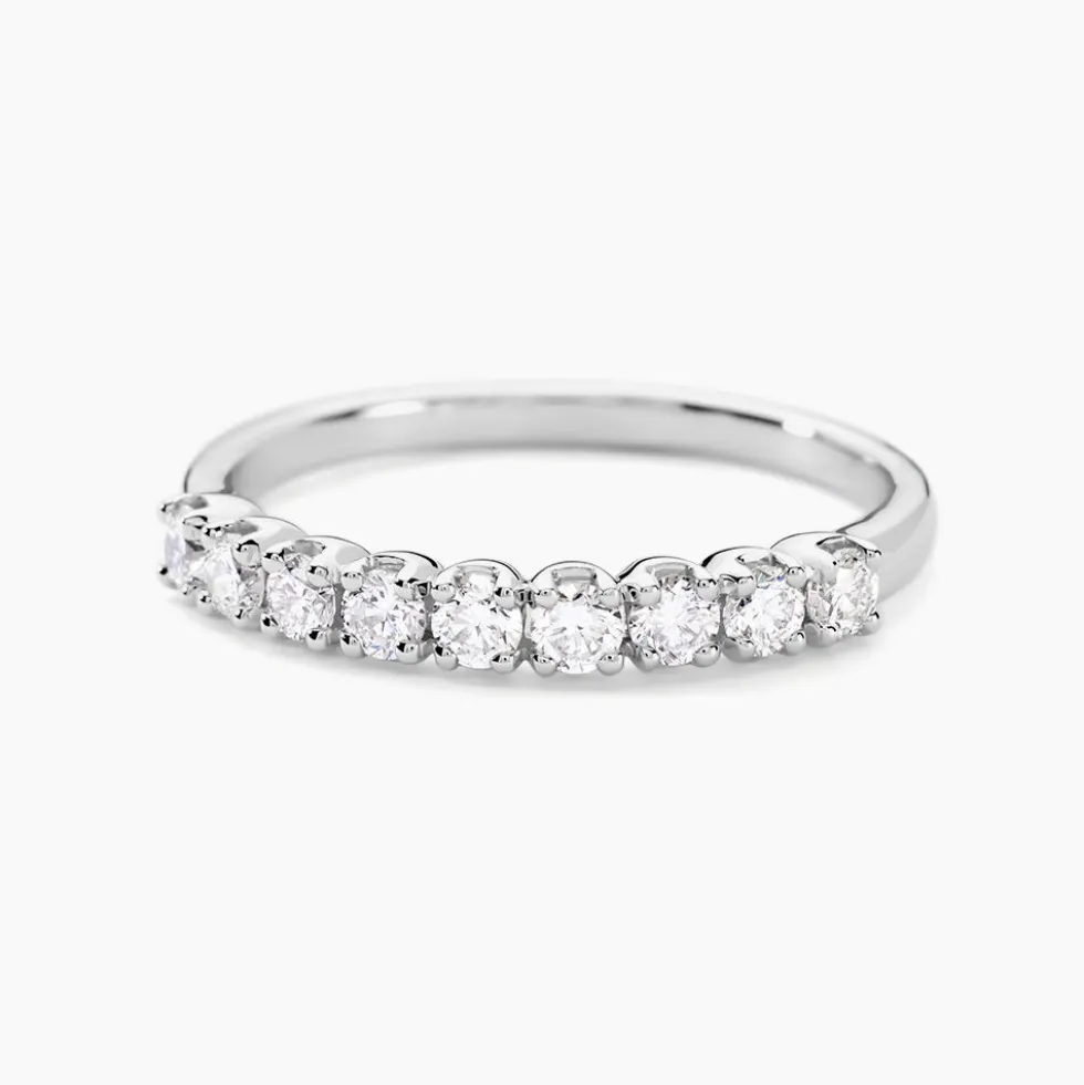 Alliance Hera Or Blanc Diamant