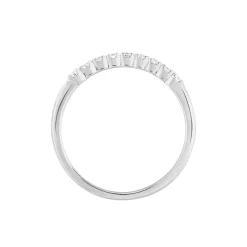 Alliance Hera Or Blanc Diamant