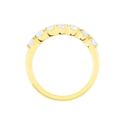Alliance Hera Or Jaune Diamant
