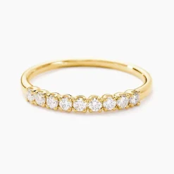 Alliance Hera Or Jaune Diamant