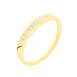 Alliance Hippolyne Or Jaune Diamant