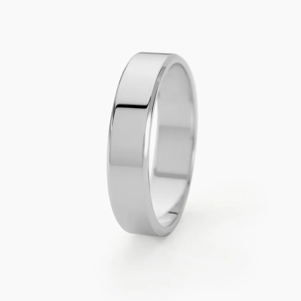 Alliance Inayah Ruban Plat Argent Blanc