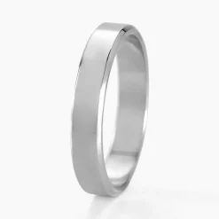 Alliance Inayah Ruban Plat Argent Blanc