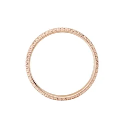 Alliance Luzia Demi Jonc Classique Or Rose