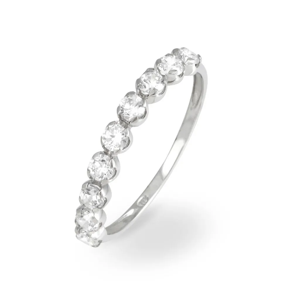 Alliance Marlyatou Or Blanc Oxyde De Zirconium