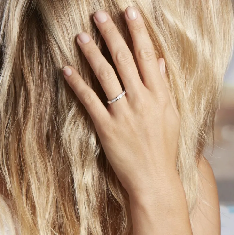 Alliance Olivia Argent Blanc Oxyde De Zirconium