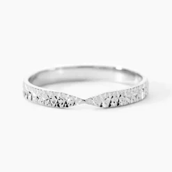 Alliance Or Blanc Diamantee