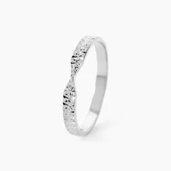 Alliance Or Blanc Diamantee