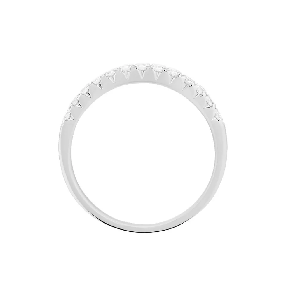 Alliance Pristina Or Blanc Diamant