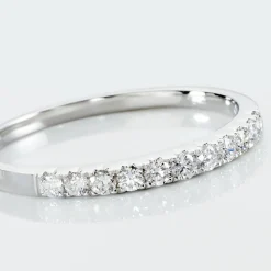 Alliance Pristina Or Blanc Diamant