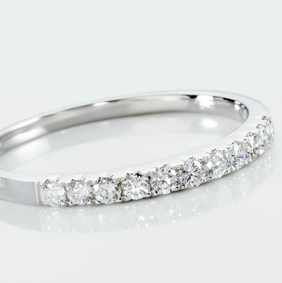 Alliance Pristina Or Blanc Diamant
