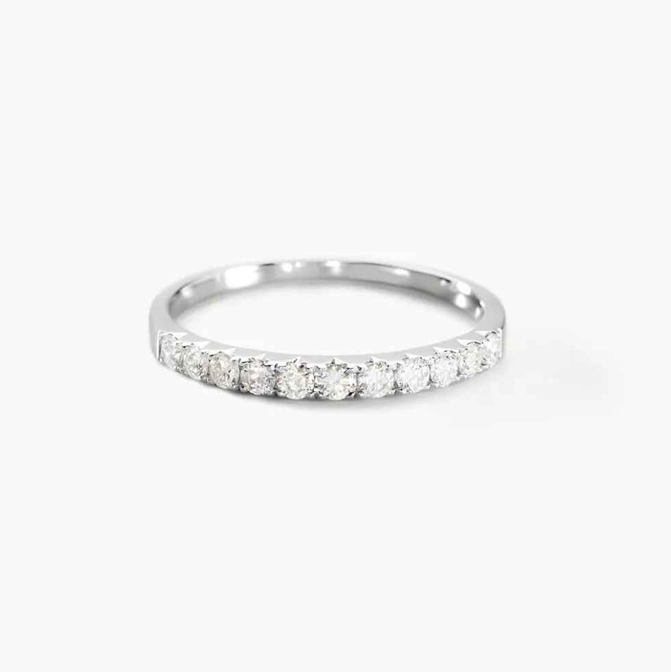 Alliance Pristina Or Blanc Diamant
