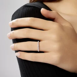 Alliance Pristina Or Blanc Diamant