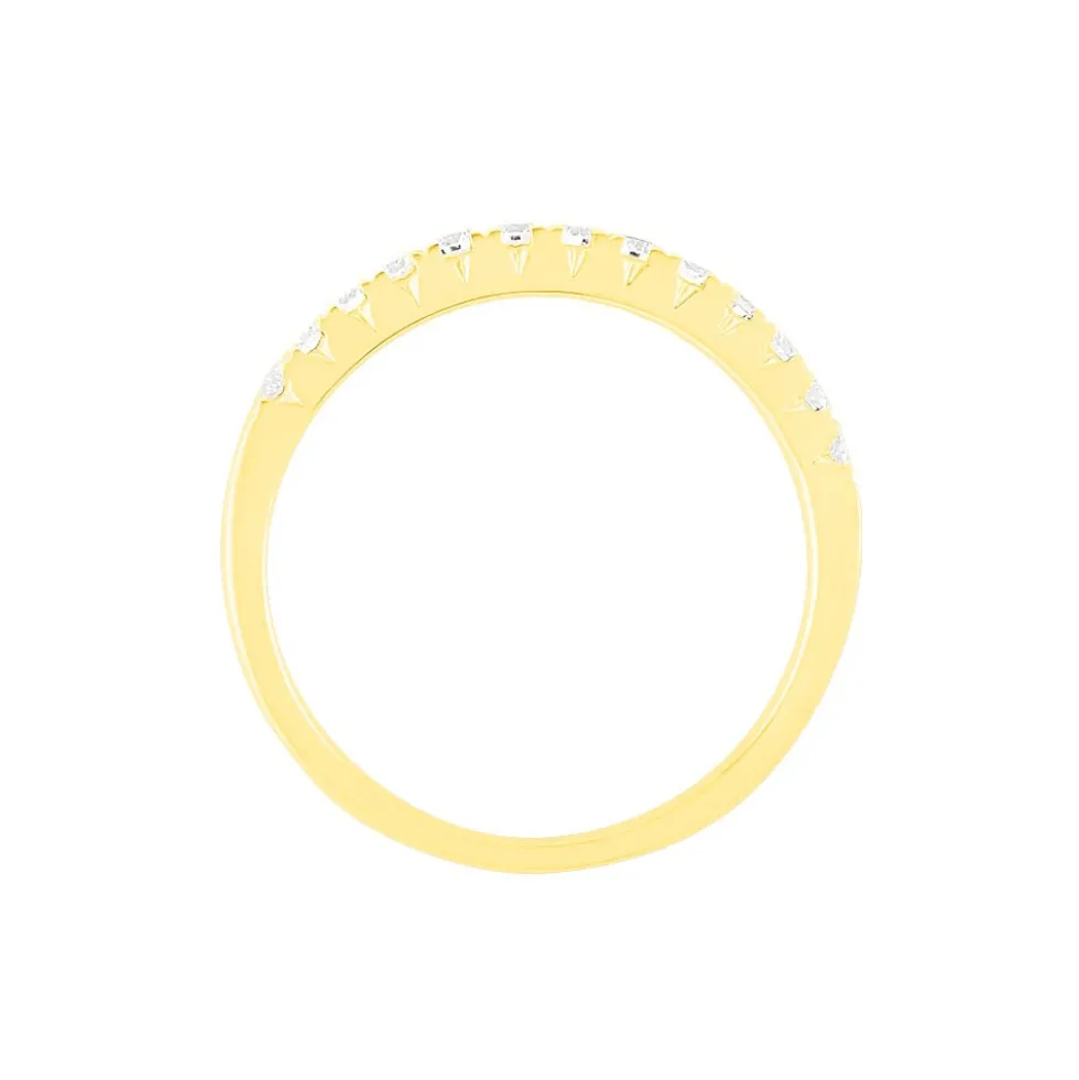 Alliance Pristina Or Jaune Diamant