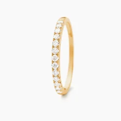 Alliance Pristina Or Jaune Diamant