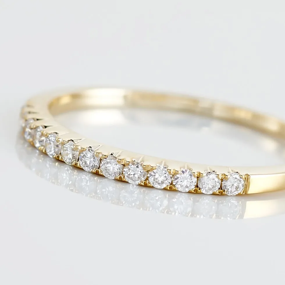 Alliance Pristina Or Jaune Diamant