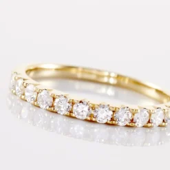 Alliance Pristina Or Jaune Diamant