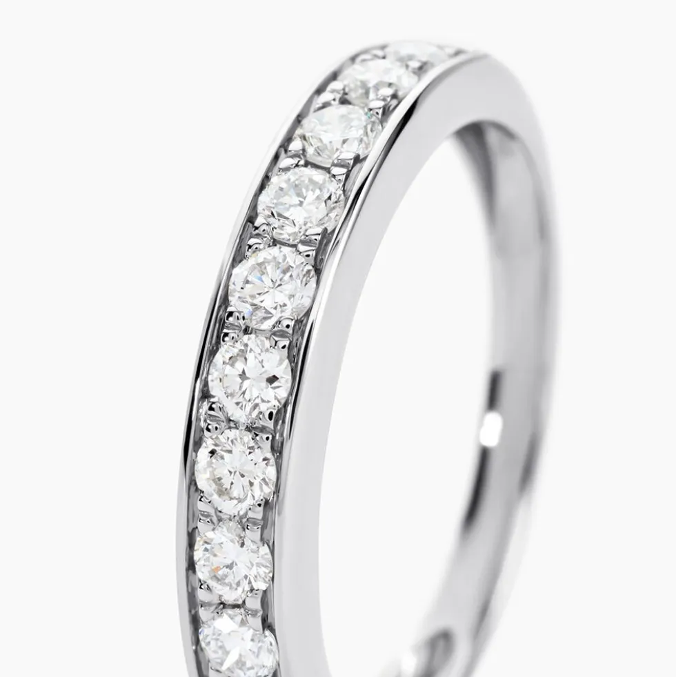 Alliance Rhea Ld Platine Blanc Diamant Synthétique