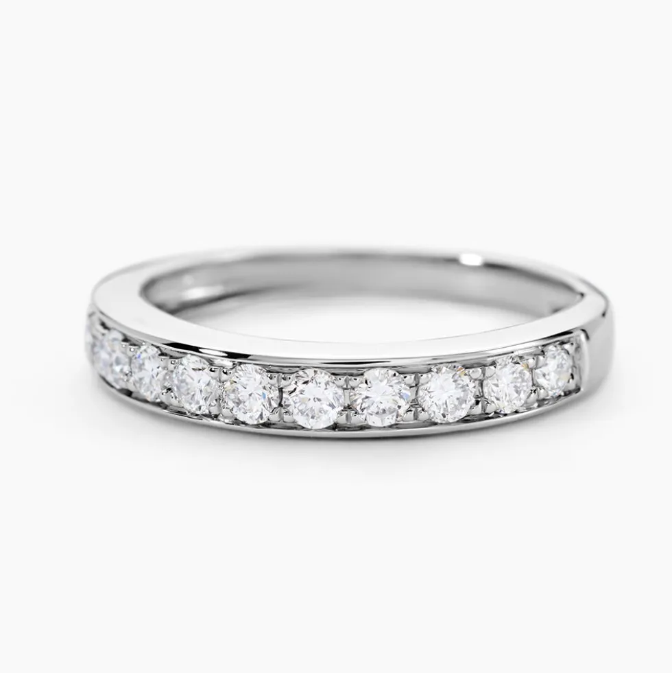 Alliance Rhea Ld Platine Blanc Diamant Synthétique