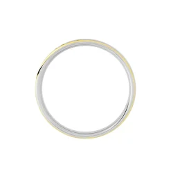 Alliance Serti Grains Ajoures Or Bicolore Diamant