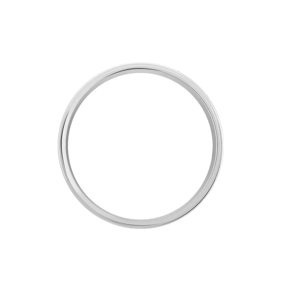 Alliance Sudem Ruban Plat Argent Blanc
