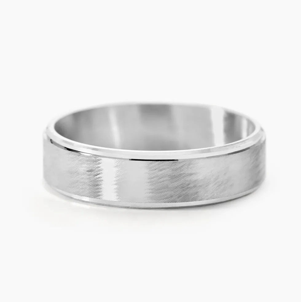 Alliance Sudem Ruban Plat Argent Blanc