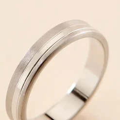 Alliance Tristan Argent Blanc
