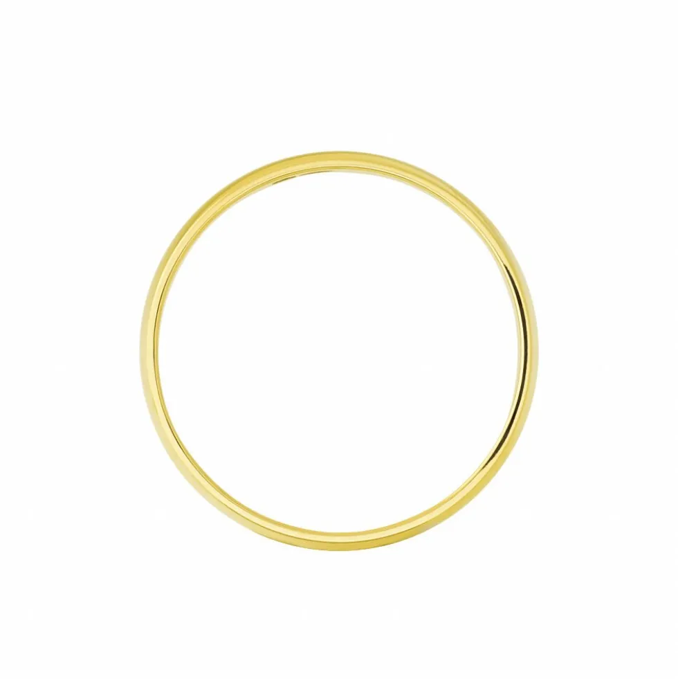Alliance Anahy Demi Jonc Classique Or Jaune