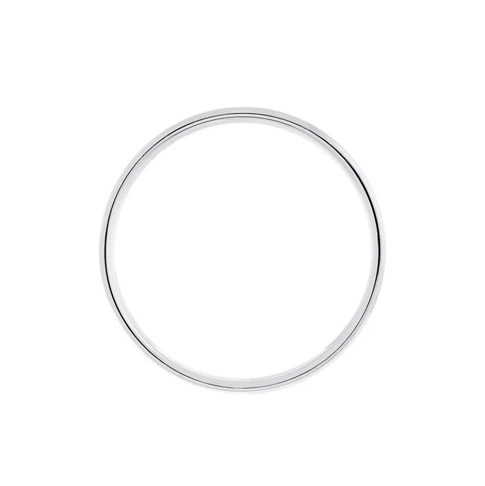 Alliance Basile Ruban Plat Or Blanc