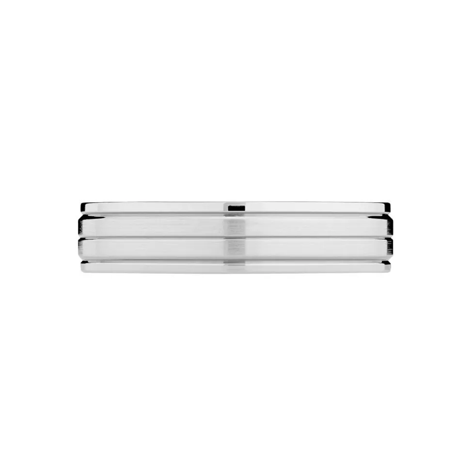Alliance Basile Ruban Plat Or Blanc