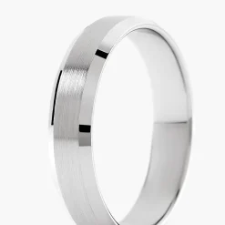 Alliance Berit Palladium Ruban Biseauté