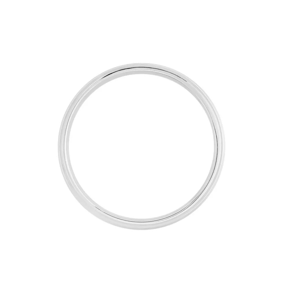 Alliance Circios Demi Jonc Classique Or Blanc