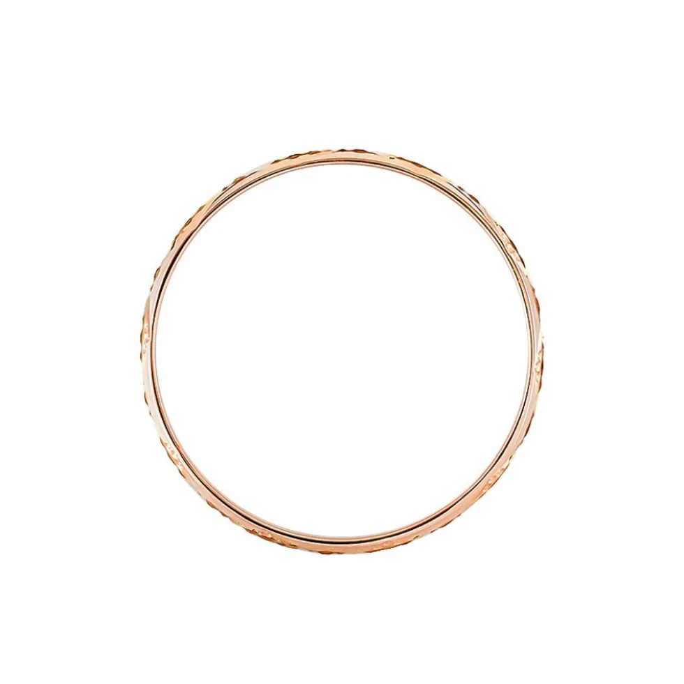 Alliance Clotilde Demi Jonc Classique Or Bicolore
