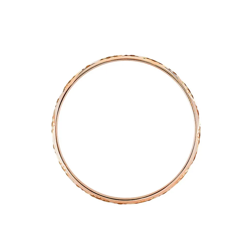 Alliance Clotilde Ruban Plat Or Bicolore