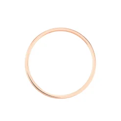 Alliance Effet Perle Ruban Plat Or Rose