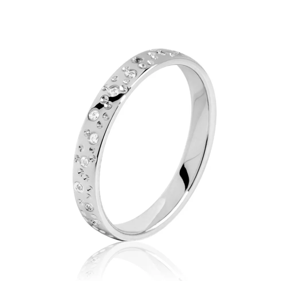 Alliance Elberta Or Blanc Diamant