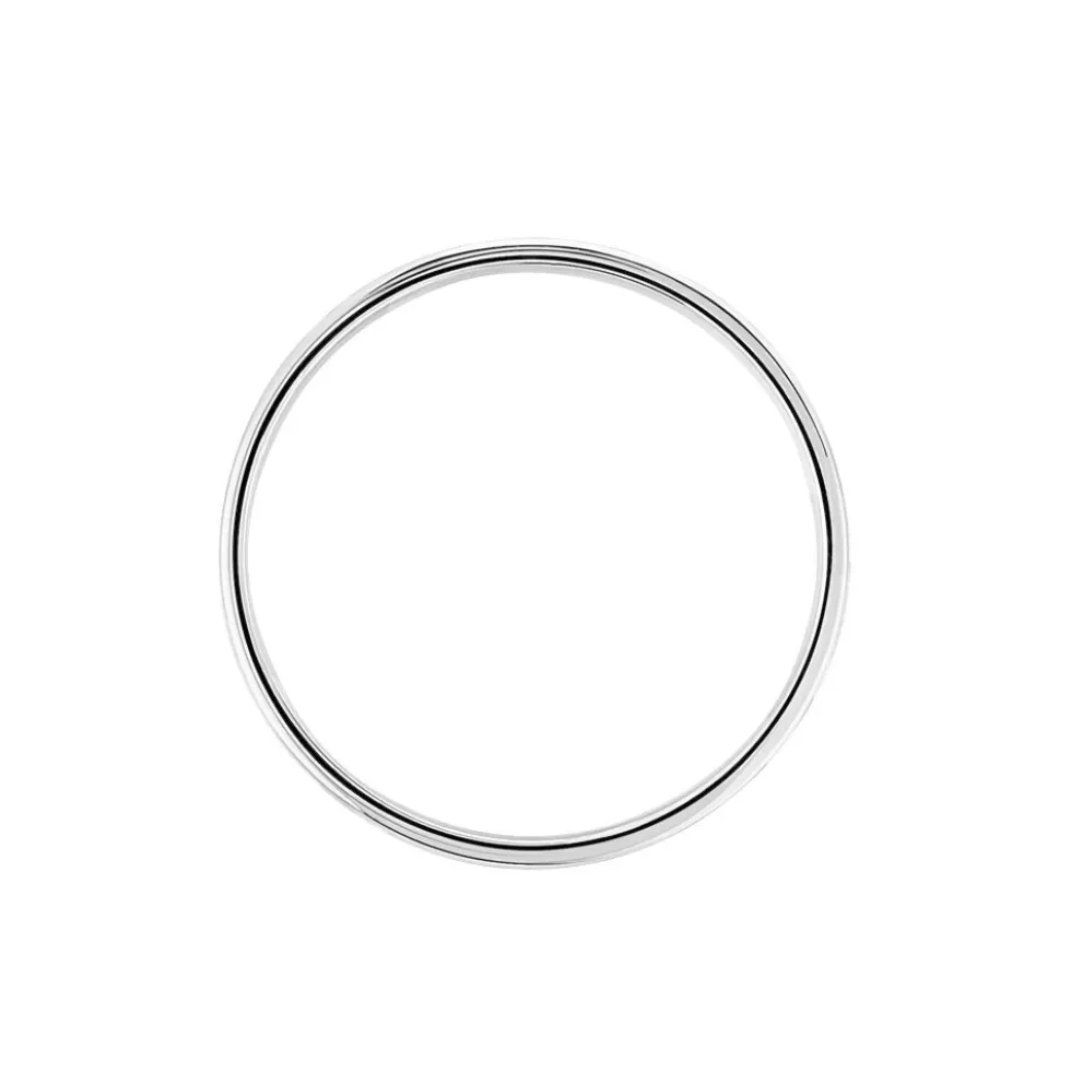 Alliance Epi Ruban Plat Or Blanc