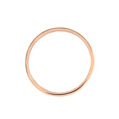 Alliance Fantaisie Diamantee Ruban Plat Or Bicolore