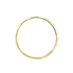 Alliance Fantaisie Ruban Plat Or Bicolore