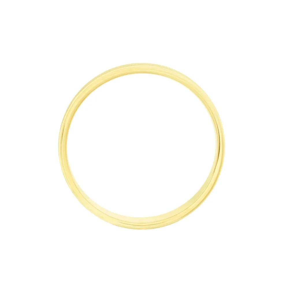 Alliance Fantaisie Sable Demi Jonc Classique Or Jaune