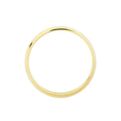 Alliance Givree Ruban Plat Or Bicolore