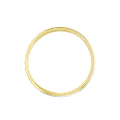 Alliance Grain De Folie Diamantee Ruban Plat Or Bicolore