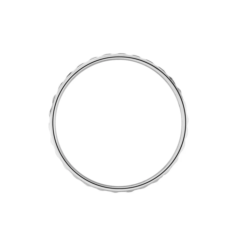 Alliance Heldea Ruban Plat Or Blanc