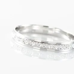 Alliance Heldea Ruban Plat Or Blanc