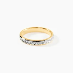 Alliance Heldea Ruban Plat Or Bicolore